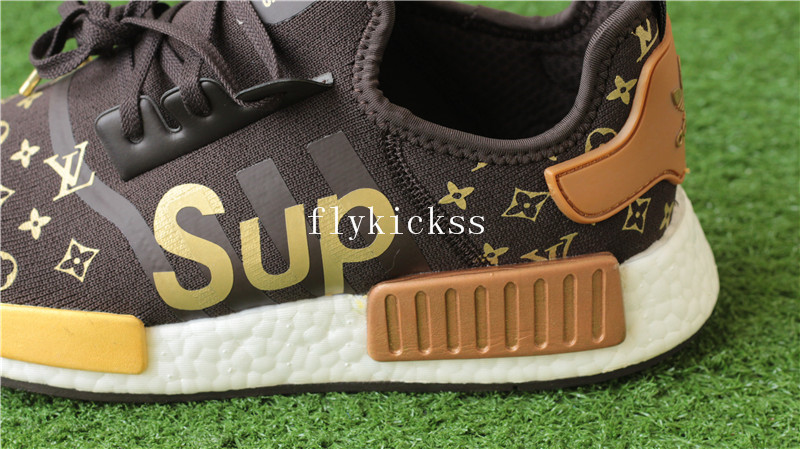 Supreme LVS X Adidas NMD XR1 PK Brown